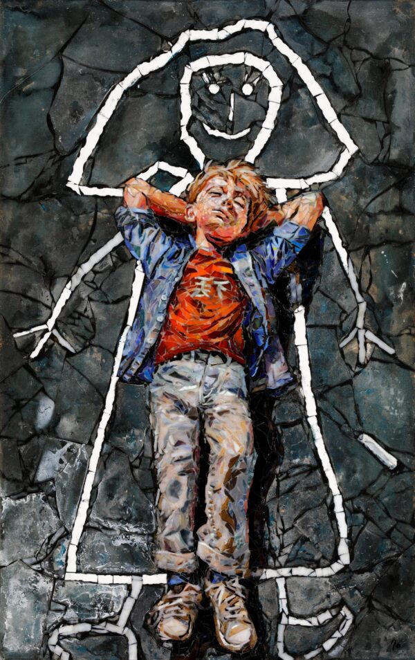 2025 Best in Show, Jolynn Forman, "Chalk Memories of My Mother", 2025