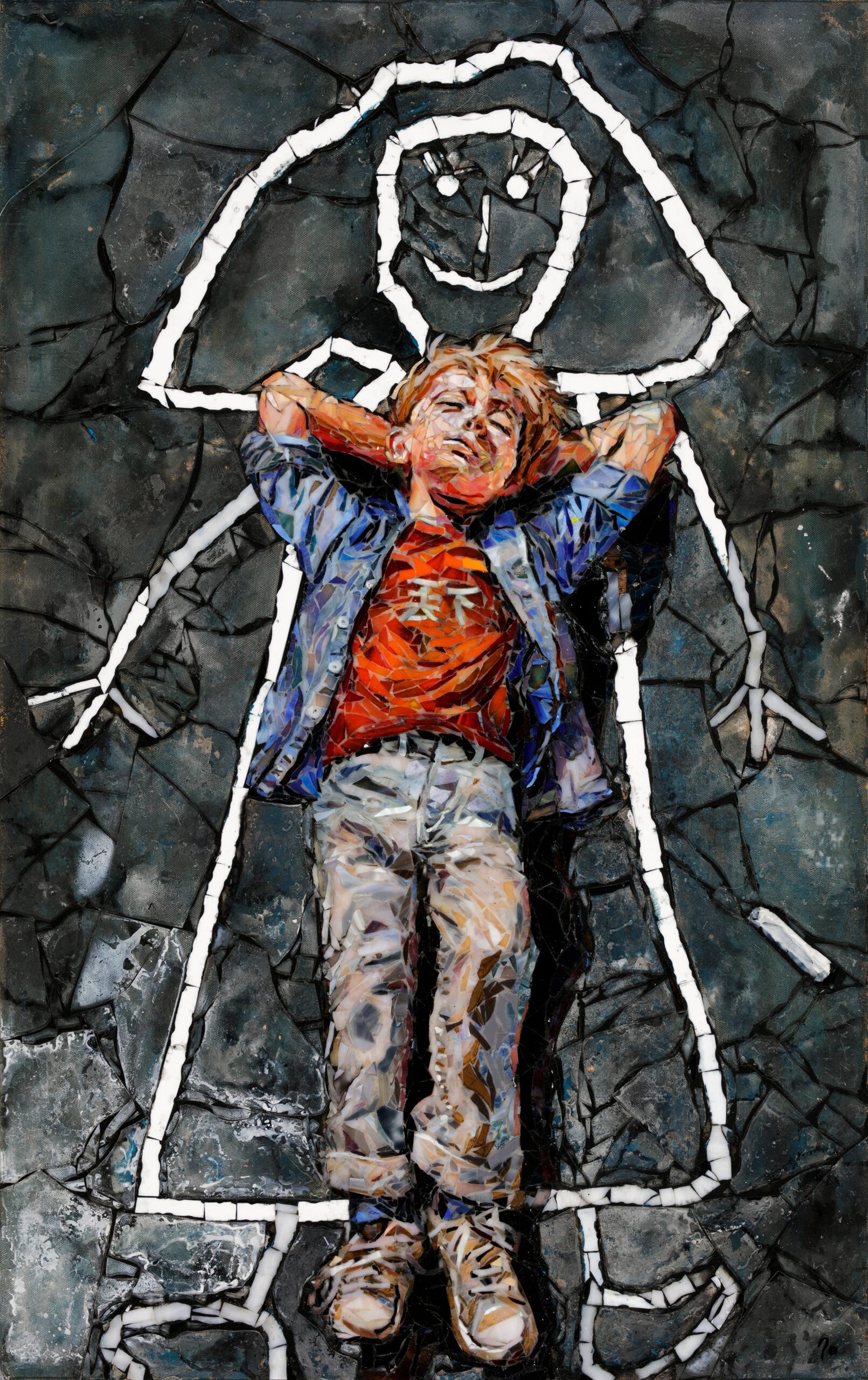 2025 Best in Show, Jolynn Forman, "Chalk Memories of My Mother", 2025 2025 Best in Show, Jolynn Forman, "Chalk Memories of My Mother", 2025
