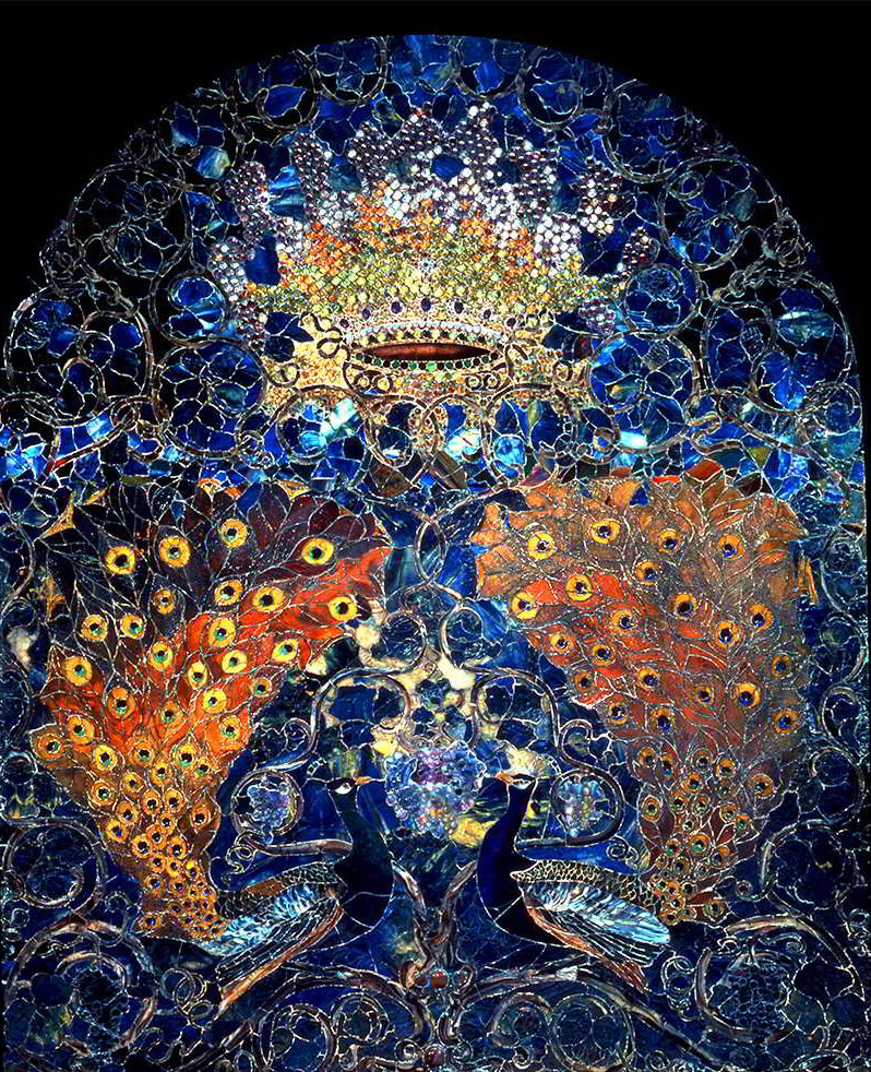 Morse Museum Tiffany peacock mosaic