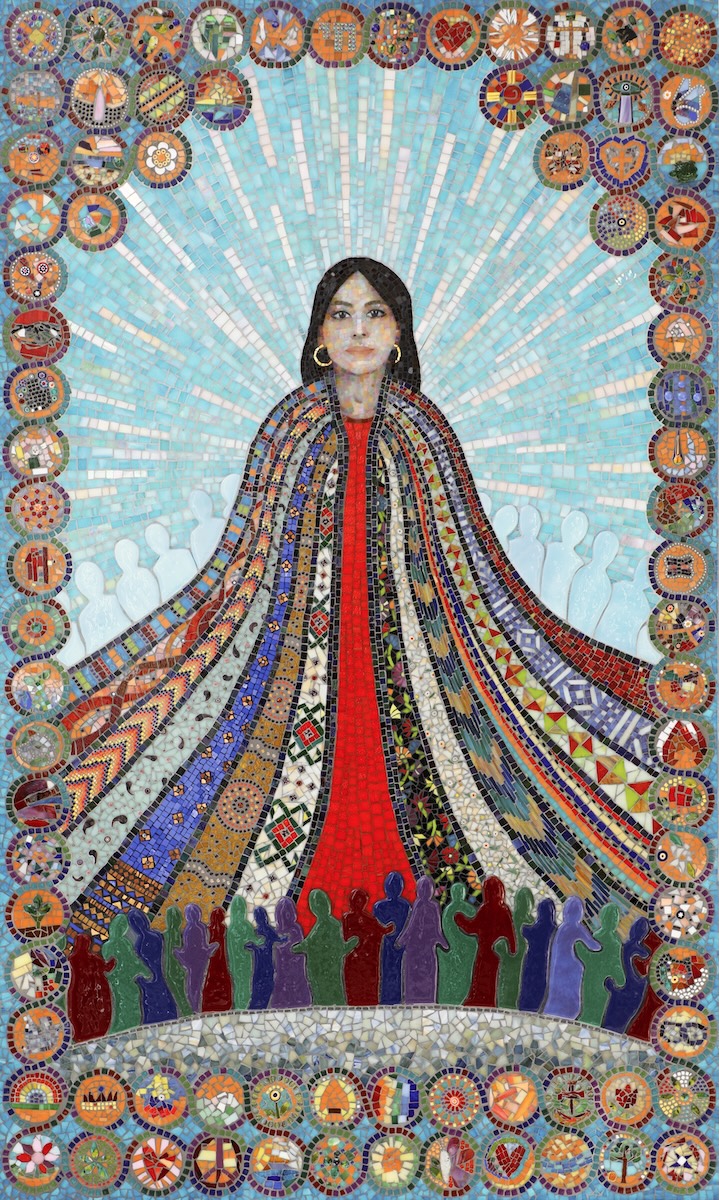 2025 Best Community Mosaic Award, Dianne Sonnenberg, "Rise Above::Stand Strong", 2024 2025 Best Community Mosaic Award, Dianne Sonnenberg, "Rise Above::Stand Strong", 2024